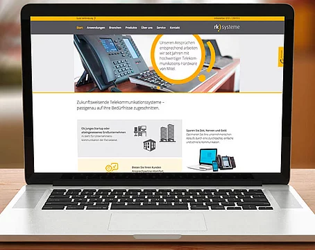 rk systeme mit neuer, responsiver Webseite Bild 2