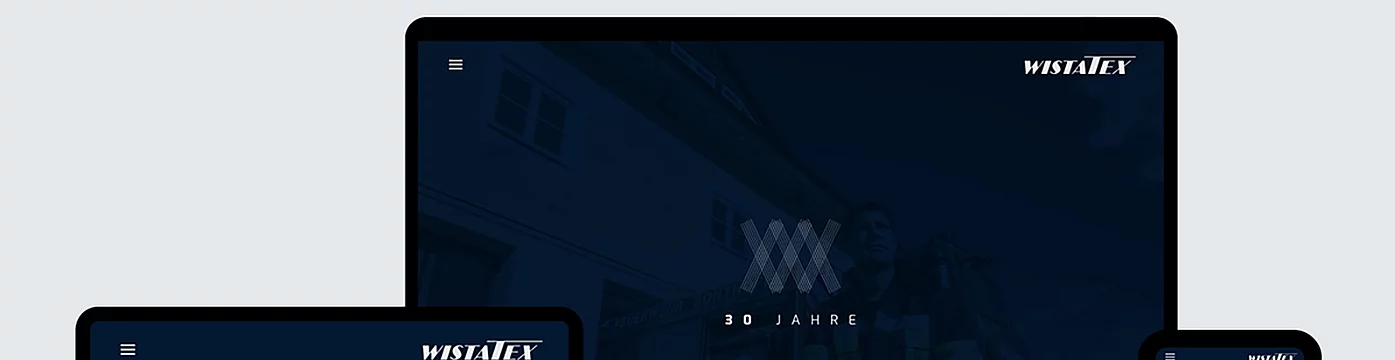 Neue Website für Textilhersteller WistaTex Bild 1