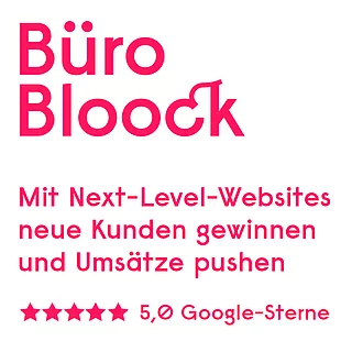 BÜRO BLOOCK – Design- und Internetagentur