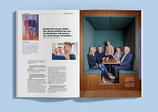B2B-Kundenmagazin "Marktimpulse" Bild 9