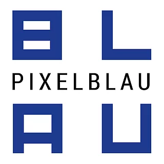 Pixelblauwie bewertest du diesen