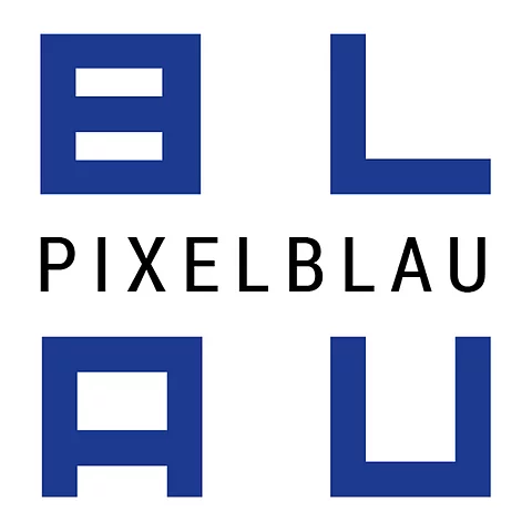 Pixelblauwie bewertest du diesen