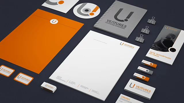 Projekt: U! Ventures – Markenentwicklung, Corporate Design, Webentwicklung, Print Bild 2