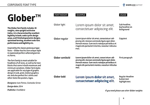EVENT APP PARTNER — Corporate Design und Logoentwicklung Bild 8