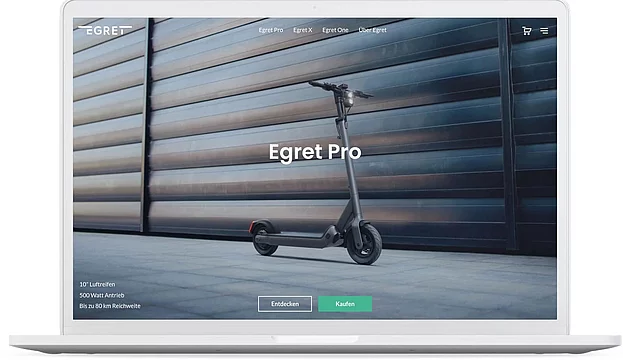 Onlineshop für Egret Bild 1