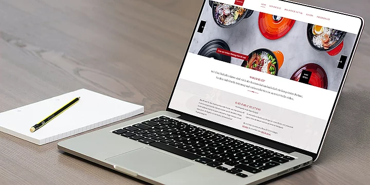 Website für Kommunikationsprofis Bild 1