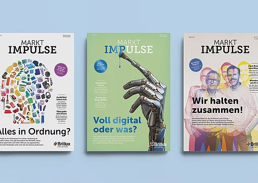 B2B-Kundenmagazin "Marktimpulse" Bild 2