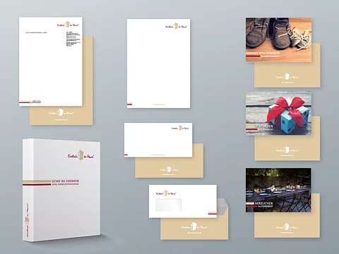 Endlich zu Hause – Corporate Design Bild 1