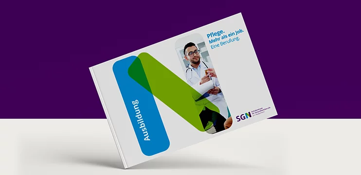 Corporate Design Relaunch clinical educational institution Bild 1