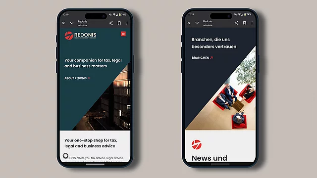 REDONIS: WEBSITE ENTWICKLUNG Bild 4
