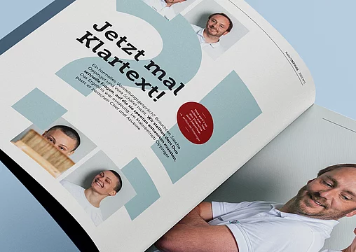 B2B-Kundenmagazin "Marktimpulse" Bild 3