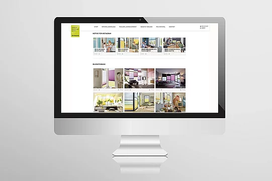 Individuelle Web-Programmierung . Händler-Portal . Energiesparrechner für Plissees Bild 3