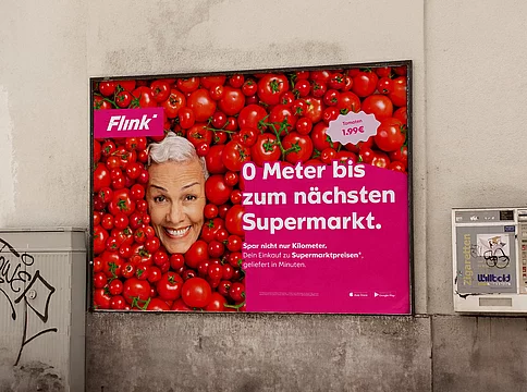 Flink – 360°-Kampagne für den schnellsten Supermarkt Bild 1