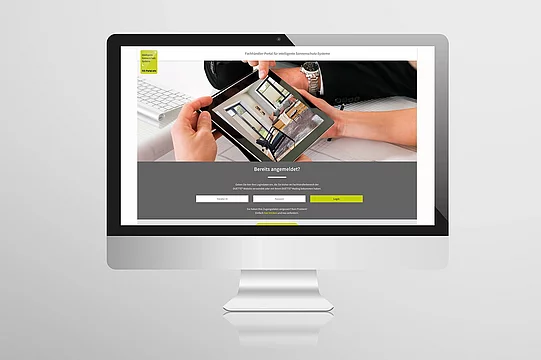 Individuelle Web-Programmierung . Händler-Portal . Energiesparrechner für Plissees Bild 4