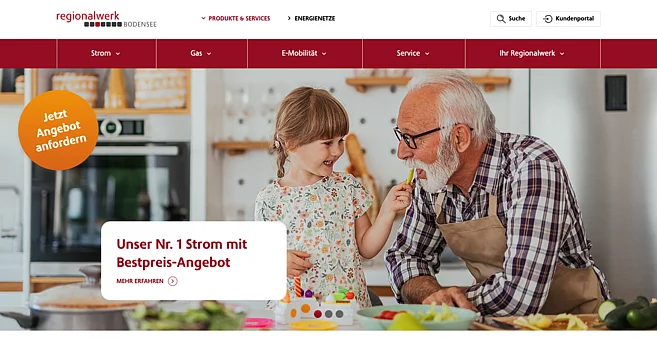 TYPO3 Premium Lösung für Energieversorger Bild 1
