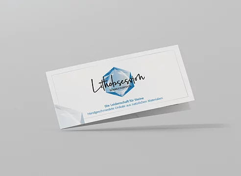 Projekt: Lithobsession – Markenworkshop, Webentwicklung, Geschäftsausstattung Bild 1