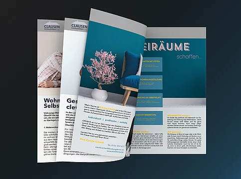 Magazindesign "Immo News" Bild 3