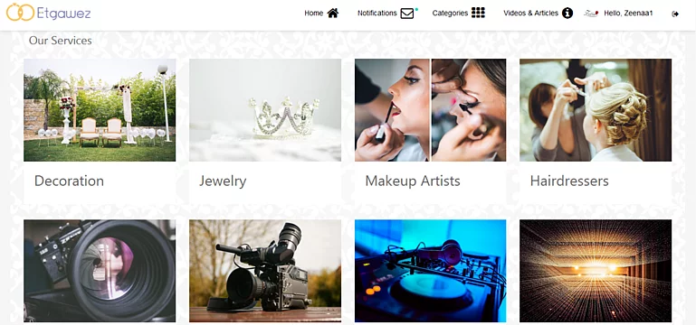 Etgawez Web Portal Bild 1