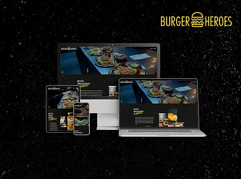 Die neue Website von Burger Heroes Bild 1