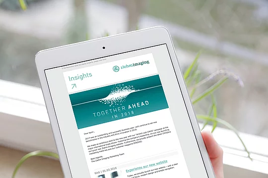 Corporate Design Entwicklung und Kampagne "Ahead with CMOS" Bild 1
