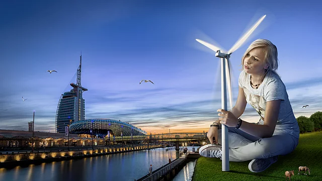 Wir haben es in der Hand. Klimahaus Bremerhaven Bild 1