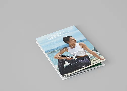 BREATHE ORGANIC FALTFLYER Bild 1